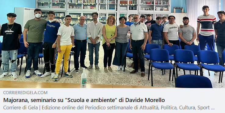 Seminario su scuola e ambiente