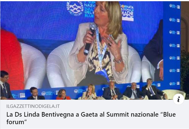 La DS Linda Bentivegna a Gaeta al Summit nazionale “Blue forum”