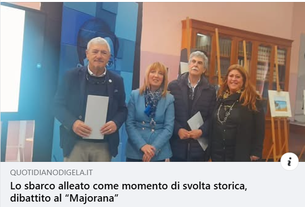 Lo sbarco alleato come momento di svolta storica, dibattito al “Majorana”